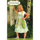 JBDDR108 Sunny Dress by Jina Barney Girls Dress Pattern Size 1/2 to 8 years