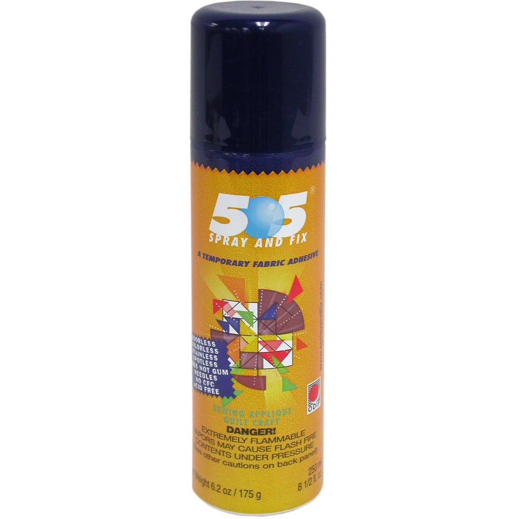 Odif Usa 505 Spray and Fix Temporary Fabric Adhesive, 6.22oz