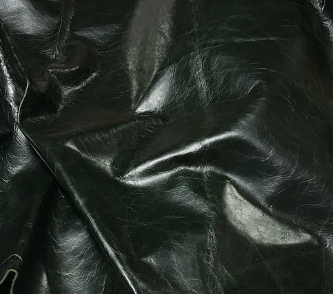 Jungle Green - Cow Hide Leather