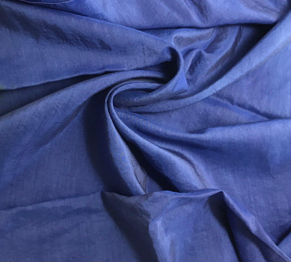 Lapis Blue - Hand Dyed Silk/ Cotton Habotai