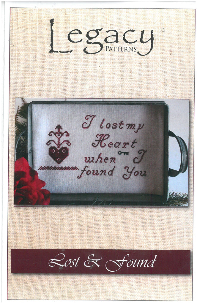 Lost & Found Embroidery Pattern - Legacy Patterns