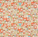 Matryoshka - Quilt Gate Japanese Cotton Fabric