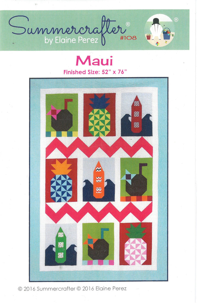 Maui Quilt Pattern -Summercrafter