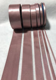 Mauve Double Sided Satin Ribbon - Made in France (7 Widths to choose from)
