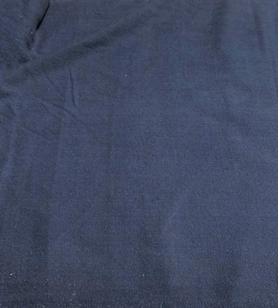 Cozy Yarn Dye Flannel - Navy Blue - Henry Glass & Co Cotton Fabric