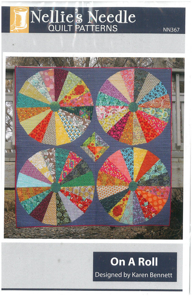 On a Roll Quilt Pattern - Nellie's Needle