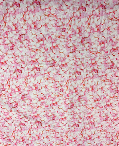 Pale Pink Rose Petals - Budding Romance - Northcott Cotton Fabric