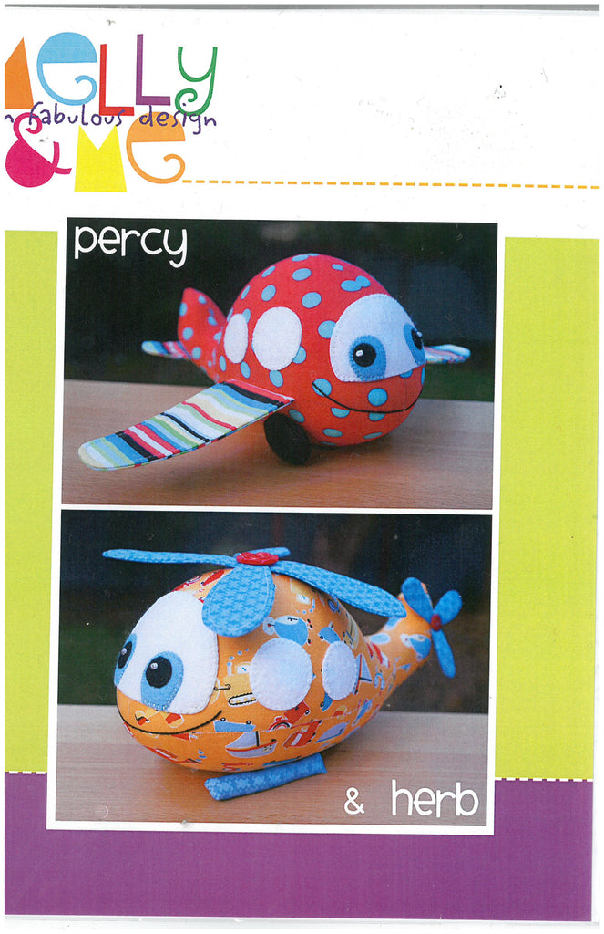 Percy & Herb Toy Sewing Pattern - Melly & Me