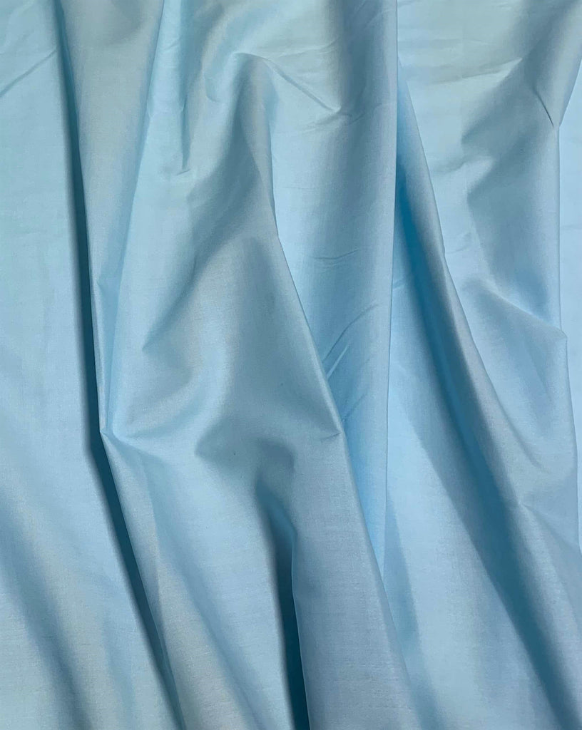 Blue - Polyester/Cotton Broadcloth Fabric