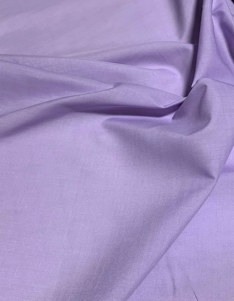 Lavender Purple - Polyester/Cotton Broadcloth Fabric