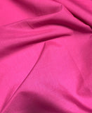 Fuchsia Pink - Polyester/Cotton Broadcloth Fabric
