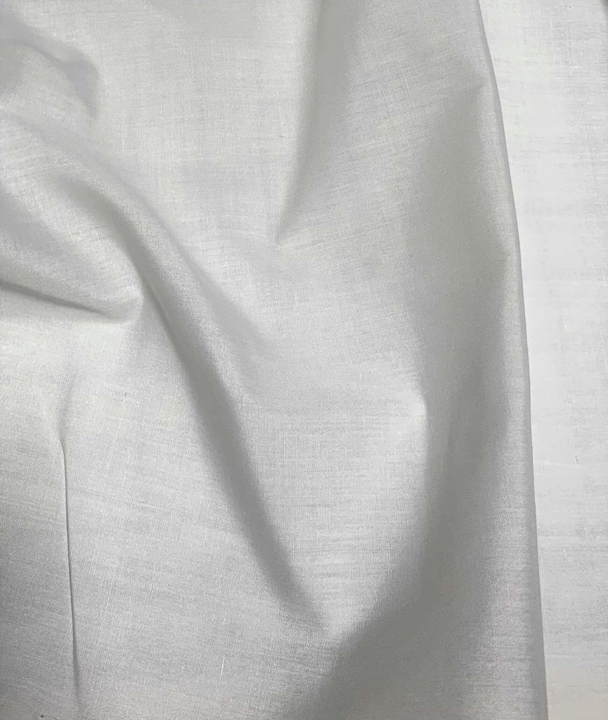 White 100% Cotton Broadcloth Fabric by ZUMA Poplin for MASKS Sold by the  Yard 1-yard 