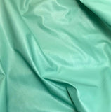 Aquamarine - Faux Leather Fabric