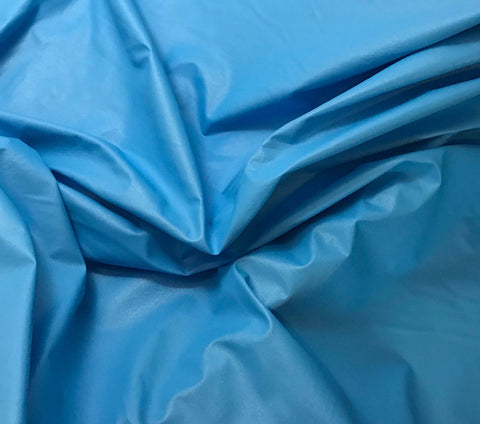 Turquoise Blue - Faux Leather Fabric