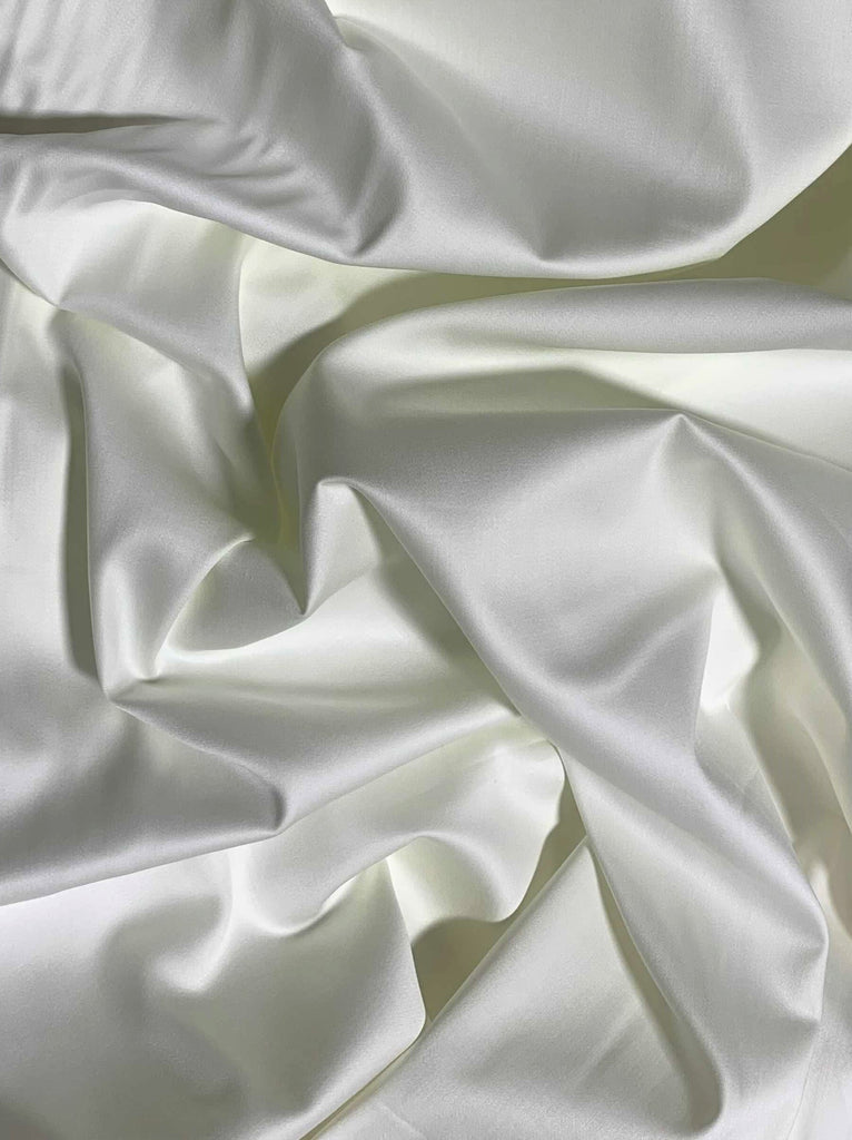 Spechler-Vogel Fabric - Pima Cotton Sheen Sateen - Ivory