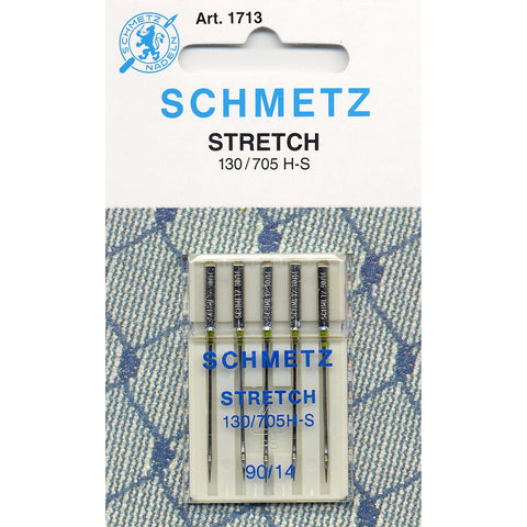 Schmetz Stretch Machine Needles: Size 90/14 Pack of 5