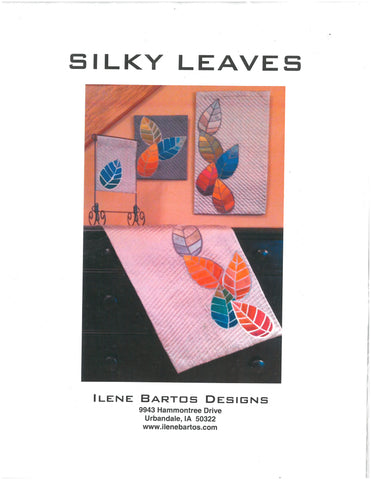 Silky leaves Quilt Pattern-Ilene Bartos Designs