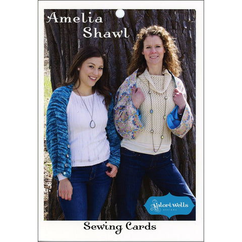 SPOVWD97 Amelia Shawl Designer: Valori Wells Sewing Card