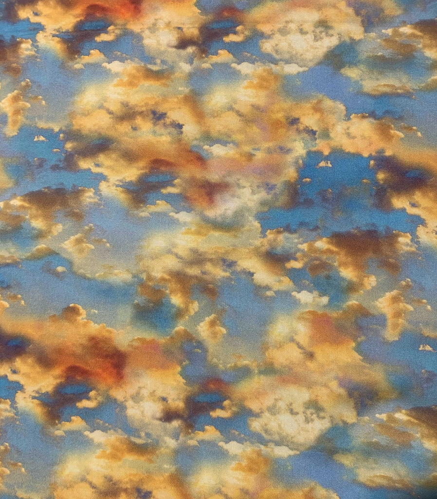 Island Sunset Paradise Sky - The View From Here - Northcott Studio Fabrics