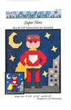 Super Hero Quilt Pattern - Counted Quilts Pattern