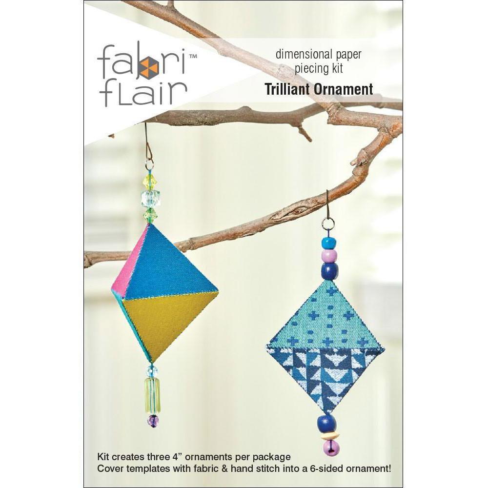 Trilliant Ornament Dimensional Paper Piecing Kit - Fabri Flair