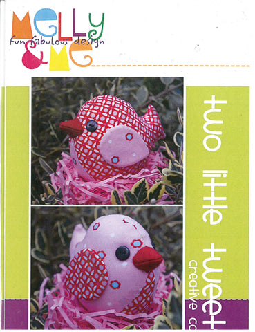Two Little Tweets Sewing Pattern- Melly & Me
