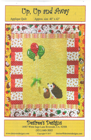 Up, Up and Away - Desiree's Designs Quilt Pattern