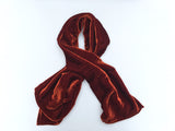 Handmade Silk Velvet Scarf