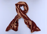 Handmade Silk Velvet Scarf