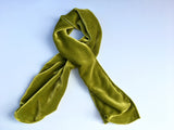 Handmade Silk Velvet Scarf