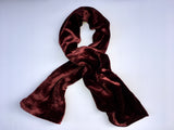 Handmade Silk Velvet Scarf