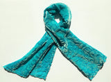 Handmade Silk Velvet Scarf