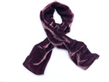 Handmade Silk Velvet Scarf